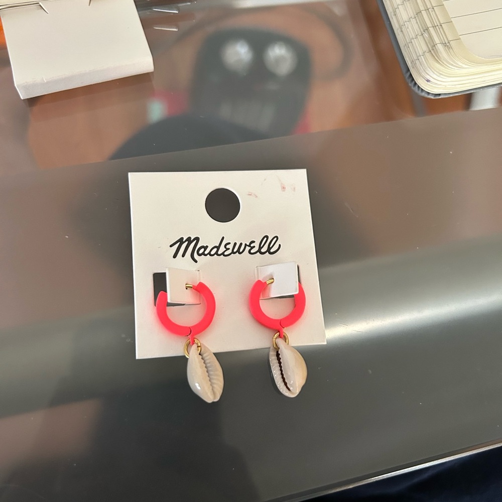 NWT madewell gold earrings